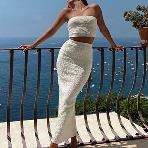 Princess Polly White Skirt Set